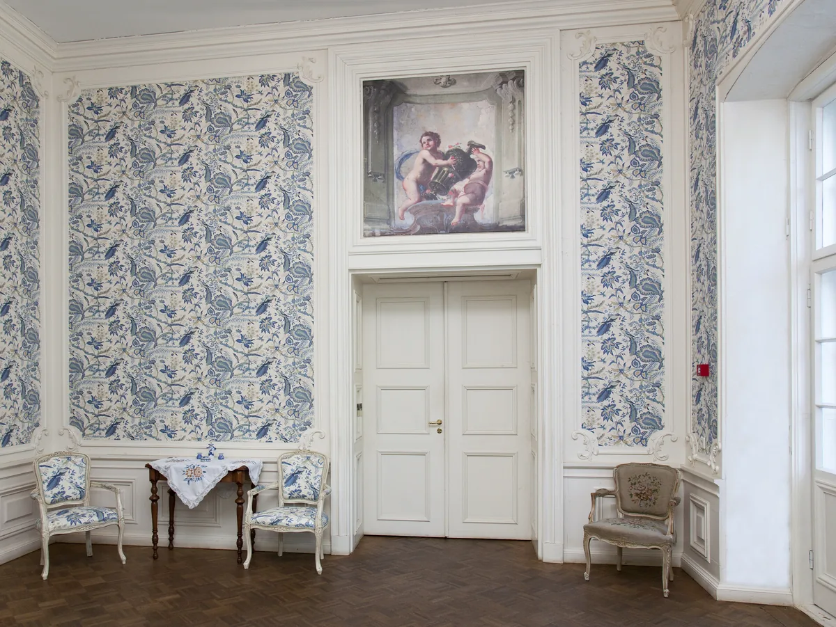 Tapezierarbeiten – Wohnzimmer Beispiel